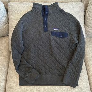 Patagonia Cotton Quilt Snap-T Fleece Pullover - Men's Small